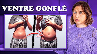 Ventre Plat Solution Problèmes De Digestion, Ballonnements Et Ventre Gonflé