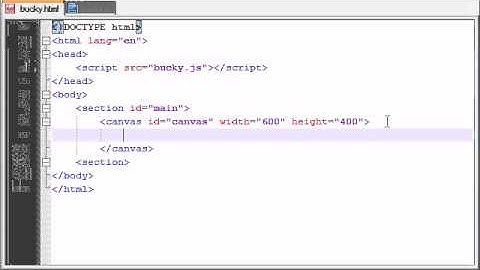 HTML5 Tutorial - 35 - The Canvas Element