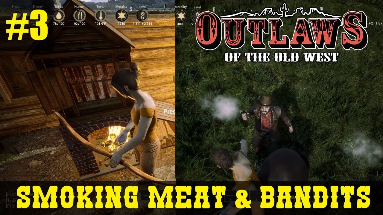 Smoking Meat & Bandits | Outlaws of the Old West | EP 3 - YouTube