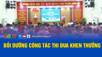 Bồi dưỡng công tác thi đua khen thưởng | LSTV