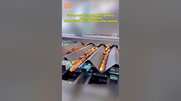 Sausage food counting and packing machine#countingmachine #automaticcounting #sausage