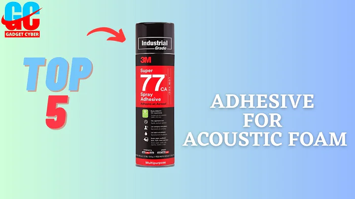 Best Adhesive for Acoustic Foam review 2023