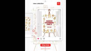 Christmas Cookie Exchange Party Invitation