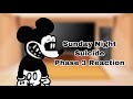 Reaction To Friday Night Funkin Suicide Mouse mod Phase 3 - Really Happy (Sunday Night Suicide)