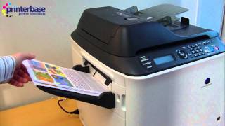 Konica Minolta Magicolor 4695mf Colour Multifunction Printer Review By Printerbase Discontinued Youtube