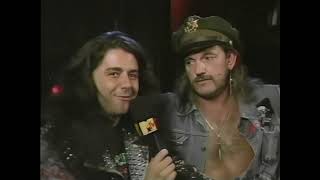 Motorhead Lemmy - MTV Interview 1992.02.22 (Headbangers Ball Full HD Remastered Video)