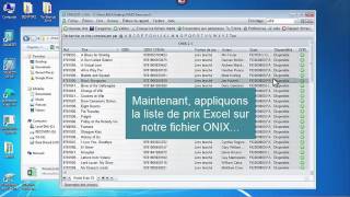 ONIXEDIT - Mise à jour en lot d'une source externe