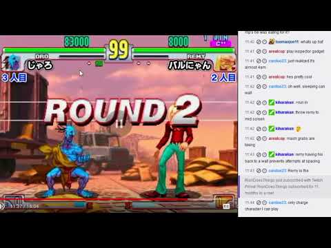 Let's watch SF3, MVC2, KOF14 2018/06/17