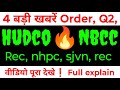 hudco share latest news, nbcc share news today,irb infra share ,sjvn share ,Rec share , Nhpc share