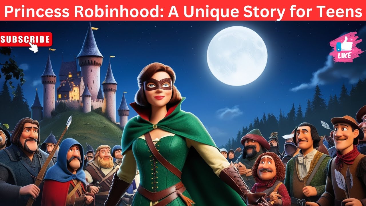 Princess robinhood a unique story for teens bedtime story for kids