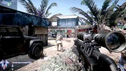 Call Of Duty Black Ops Tomahawk Kill Across The Map Firing Range First Blood