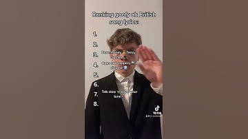 Thumbnail of Ranking Goofy Ah British Song Lyrics #shorts