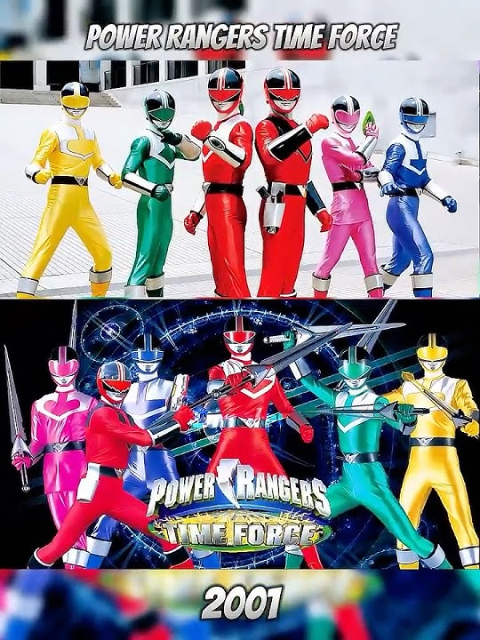 POWER RANGERS TIME FORCE (2001 - 2025)  #powerrangers #bandai #supersentaiseries #timeforce