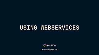 Connect to REST APIs Using Web Services | Five.Co