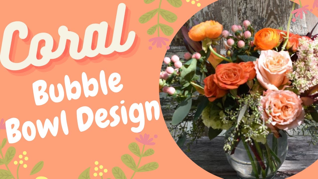 Coral Flower Design Tutorial YouTube