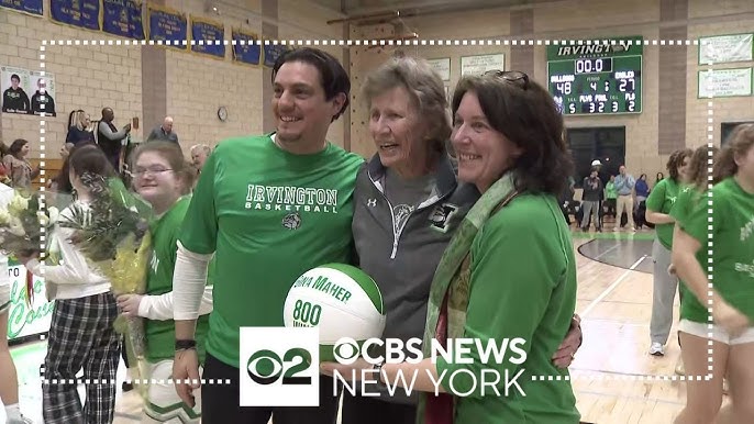 Irvington High School Girls Basketball Coach Celebrates 800 Wins