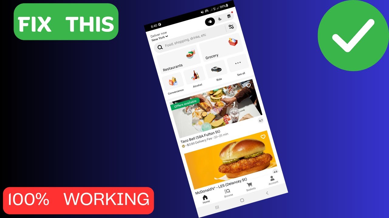 How to Fix Uber eats Not working Uber eat is not working YouTube