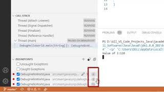 how to debug java using vs code | how to place breakpoint and run code in debug mode using vs code