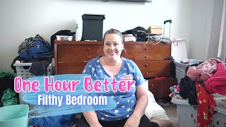 Filthy Bedroom Clean | Doubling Down on the One Hour Better