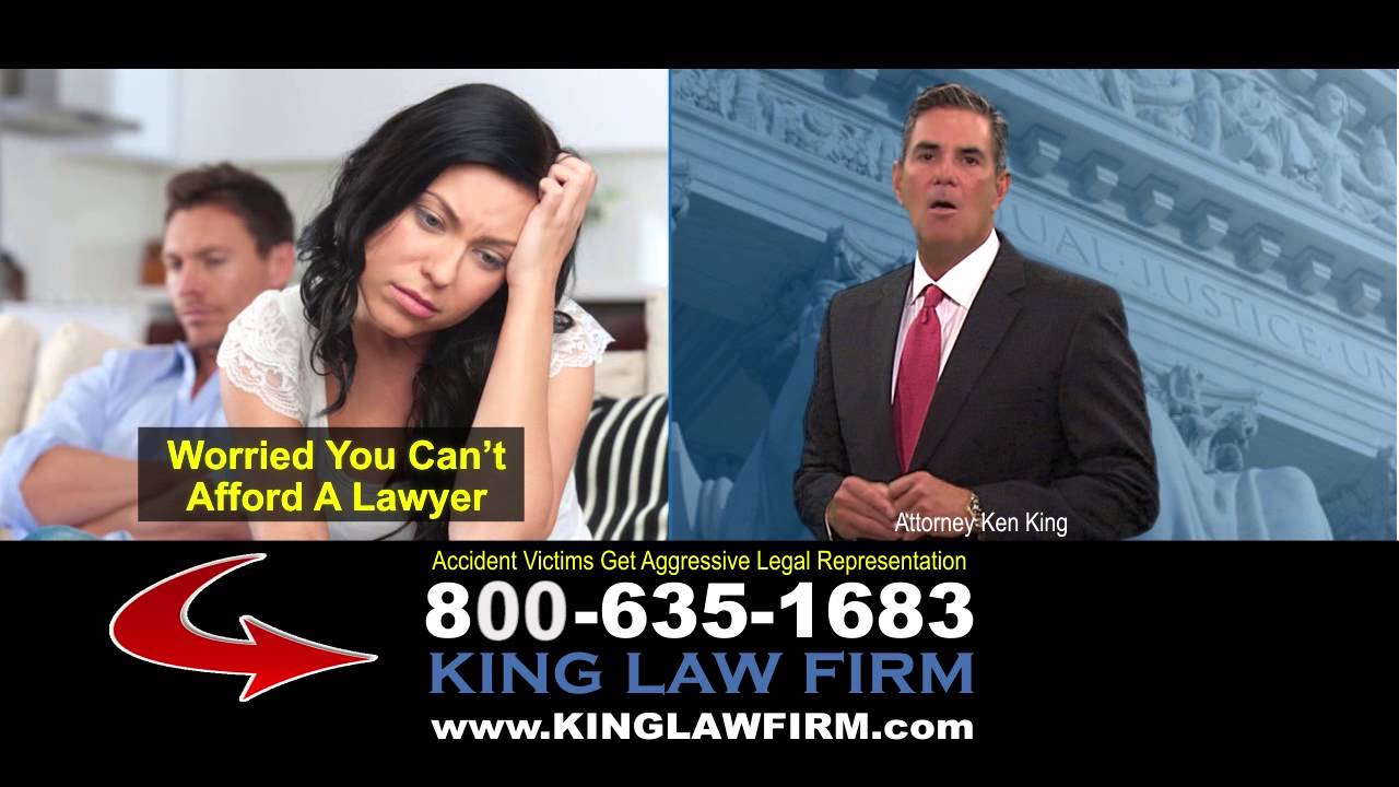 KING LAW FIRM, WE DON'T GET PAID UNTIL YOU GET PAID 15 SECOND YouTube