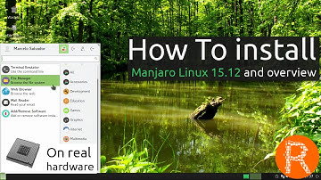 How To install Manjaro Linux 15.12 and overview | Enjoy the simplicity