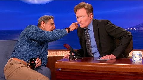 Jeff Goldblum, Shaving Detective | CONAN on TBS