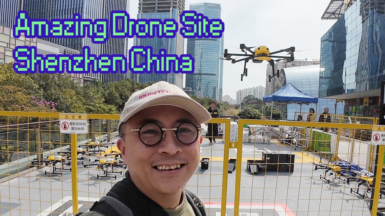 This amazing drone site in Shenzhen China where the food delivery ...