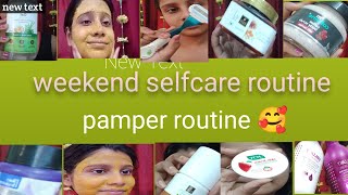 weekend self care routine ✨✅,🥰*face mask 🎭*under arm care,#video #selfcare #beauty #viral