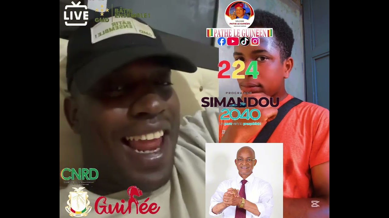 #paikoun_sare #pathe_le_guineen #general_mamady_dounbouya #cellou_dalein_diallo 