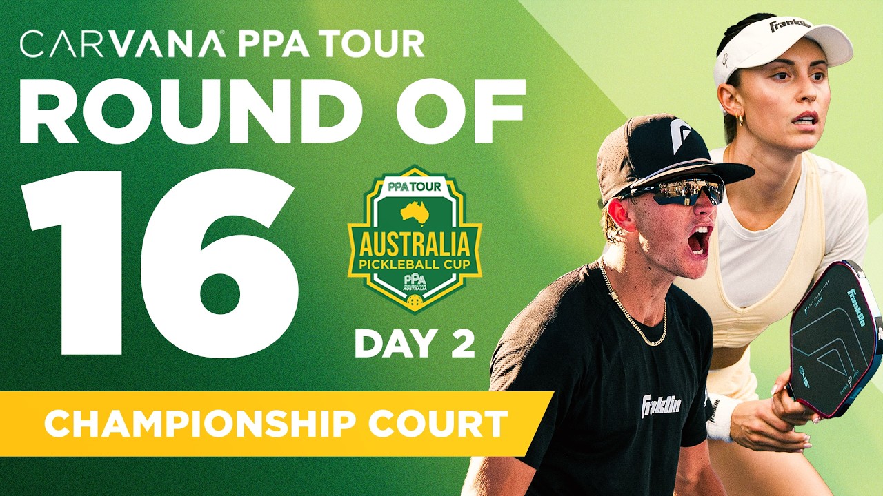Championship Court: 2026 Australian Pickleball Cup | Round of 16