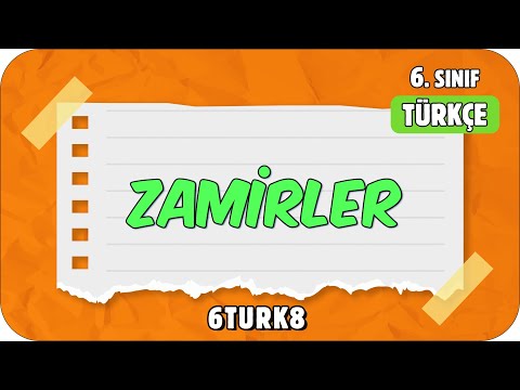 Zamirler 📙 tonguçCUP 2.Sezon - 6TURK8 #2024