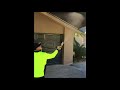 PackaPunch Shade Sail Cleaning