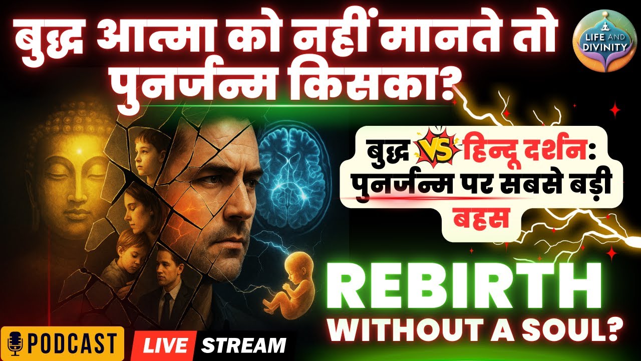बुद्ध आत्मा को नहीं मानते तो पुनर्जन्म किसका? चौंकाने वाला रहस्य Buddha Rejects Soul: Whose Rebirth?