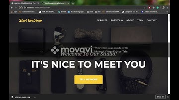 Membuat Tampilan website menggunakan Bootstrap dan PHP