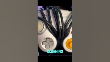 Satisfying GameCube Controller Sounds 🎮🧼 #asmr #gaming #retrogaming #nintendo