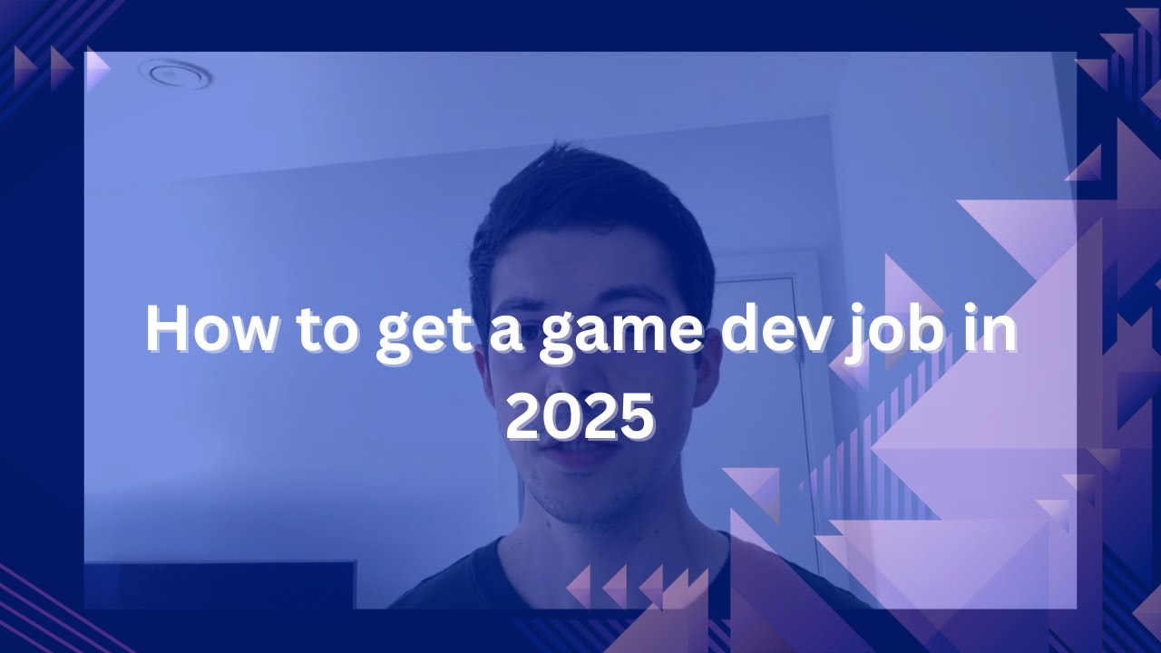 How to get a game dev job in 2025
