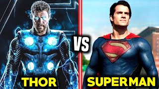 Thor Vs Superman in Hindi || Infinity War Thor vs Black Superman || Marvel Vs DC || Ep 13