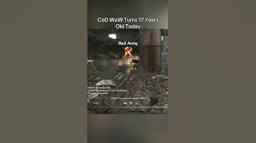 The Most Brutal CoD Turns 17 years old today 😮 #callofduty #codclips #blackops #gaming #nostalgia