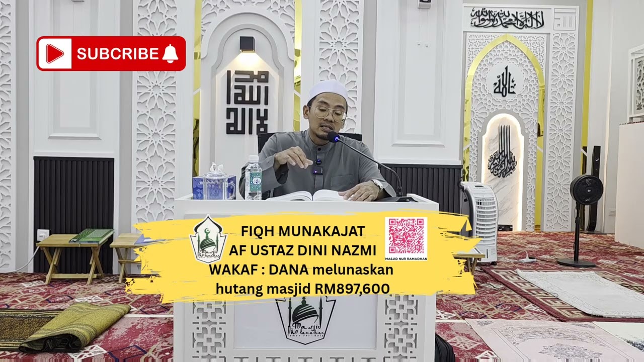 01 | Kitab Fiqh Munakahat | Hikmah Perkahwinan dalam Islam | Masjid Nur Ramadhan Simpang Pulai Perak