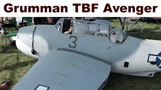 Grumman Tbf Avenger Walk Around, Giant Super Scale Rc Aircraft, 2019
