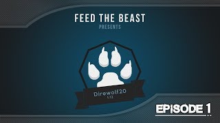 Direwolf 20 1.12 : Episode 1 - Getting started