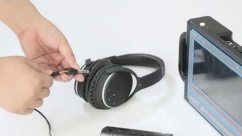 PQWT CL series  pipe leak detector video