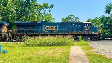 K5HLA! CSX I025-24 with CSXT ET44AH 3290 leading with a nice strange Hybrid RL K5HLA on 06/25/2025