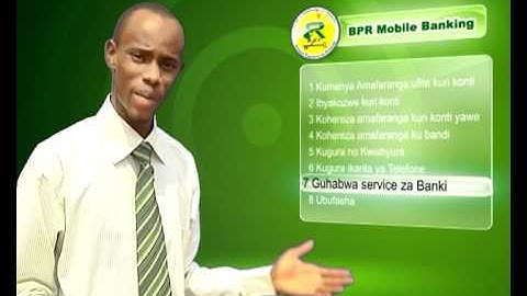 BPR Mobile Banking In-Store Video (Kinyarwanda)