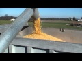 F3 Gleaner unloading corn