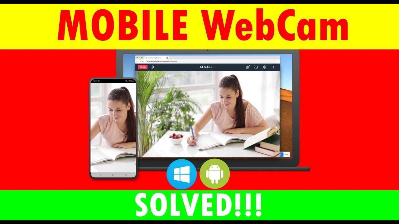 Use Mobile Camera as Webcam 2020 | Free Webcam software | How to use