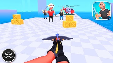 Hit Master 3D: Knife Assassin - Gameplay Walkthrough Part 3 - Casual Game Levels 8-10 (iOS, Android)