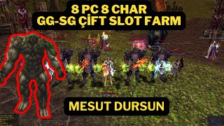 8 PC 8 CHAR ÇİFT SLOT GG-SG FARMI CANLI YAYIN