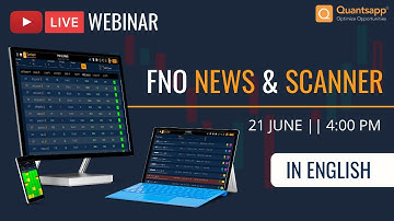 FnO News & Scanner || Synopsis || #Options Analytic Tools Explained || Quantsapp