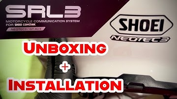 Sena SRL 3 and Shoei Neotec 3: Unboxing and Installation